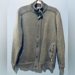 Ted Baker Charcoal Cardigan Sweater
